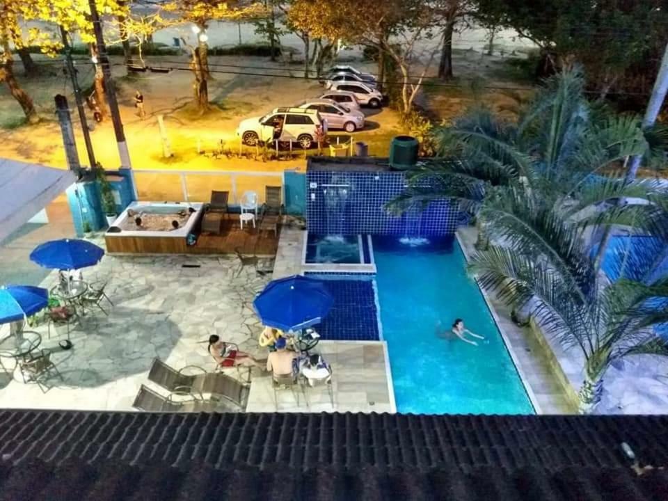 Pousada Vistazul - Piscina Climatizada - Pe Na Areia Bertioga Ngoại thất bức ảnh